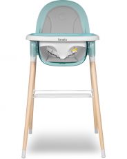 Стілець для годування 2 в 1 Lionelo Maya Green turquoise
